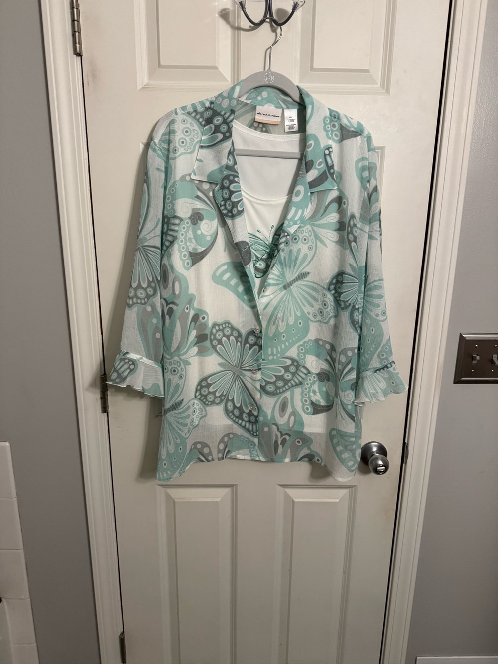Alfred Dunner Blouse/Tank Sz. 22W